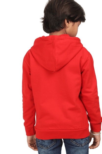 Kids Unisex Full Sleeve Cat Hoodie - Ready for the Battle