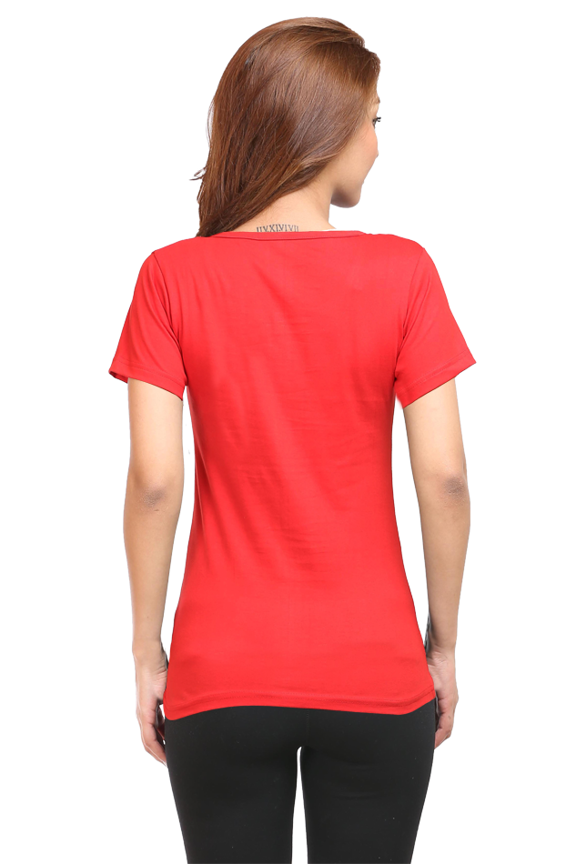 Anime Horse Print Half Sleeve T-Shirt For Women