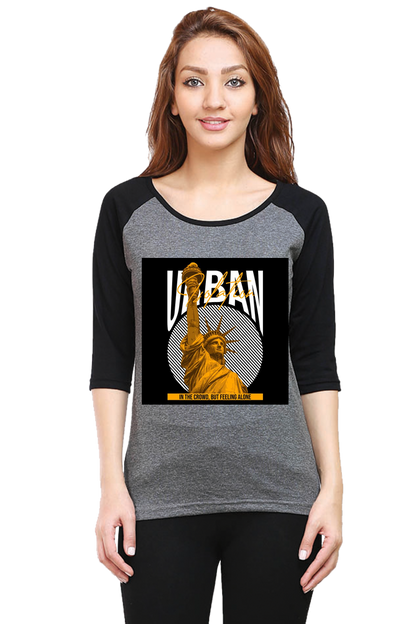 Urban Women's Raglan T-Shirt- Streetwear Edition