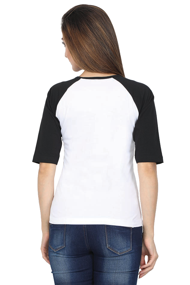 Coffee-Powered Comfort - Raglan Full Sleeves Wear | Quotes T-Shirt