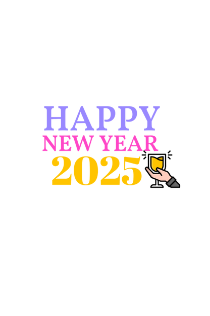 unisex acidwash tshirt back print happy new year 2025