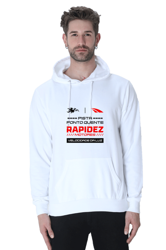 Men’s Full Sleeve Hooded Sweatshirt - Rapidez Motores