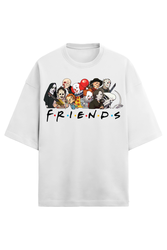 Friends Horror Theme Unisex T-shirt- Streetwear Style