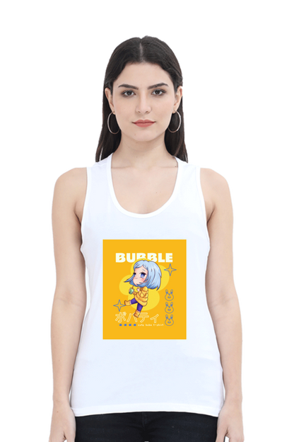 Anime Girl Sleeveless Women Tanktop