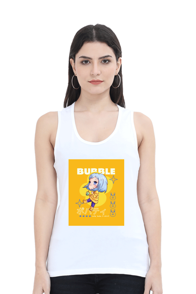 Anime Girl Sleeveless Women Tanktop