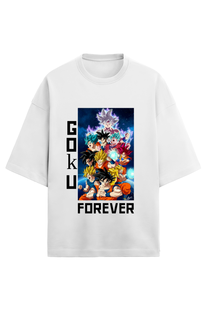 Goku Forever Unisex Anime Terry T-Shirt