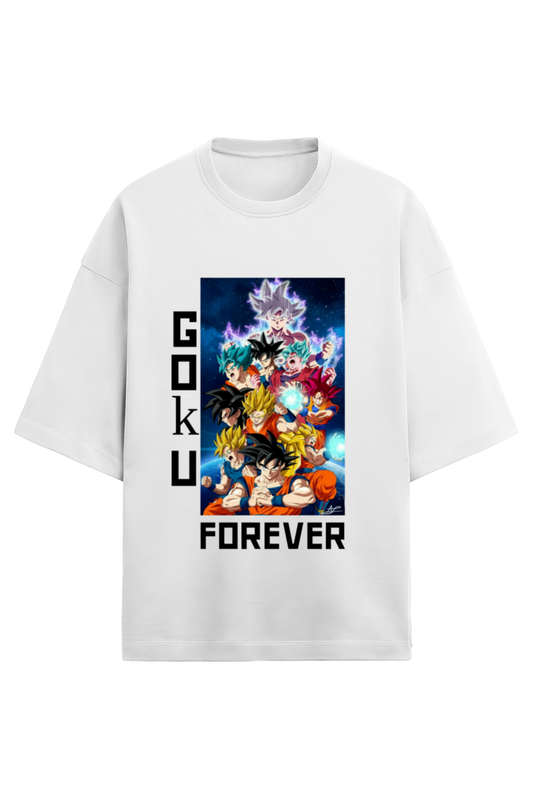 Goku Forever Unisex Anime Terry T-Shirt