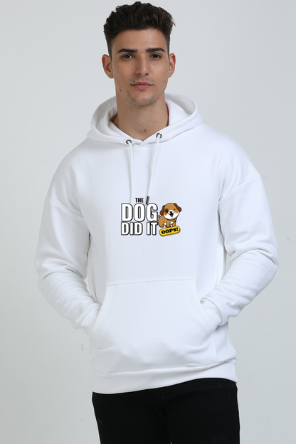 Unisex Full Sleeve Oversized Hoodie - The Dog Did It