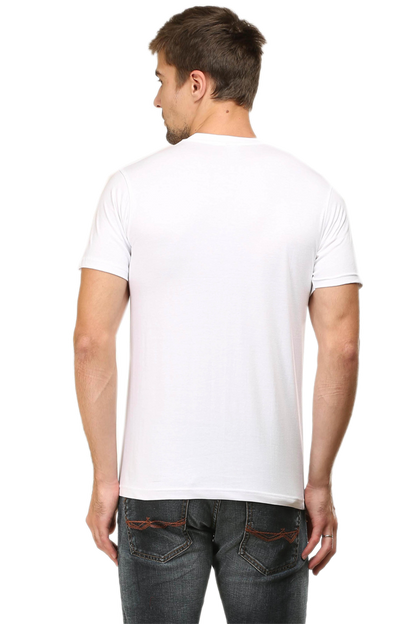 Desi V-Neck T-Shirt for Men Toh Main Naacho | Graphic T-Shirt