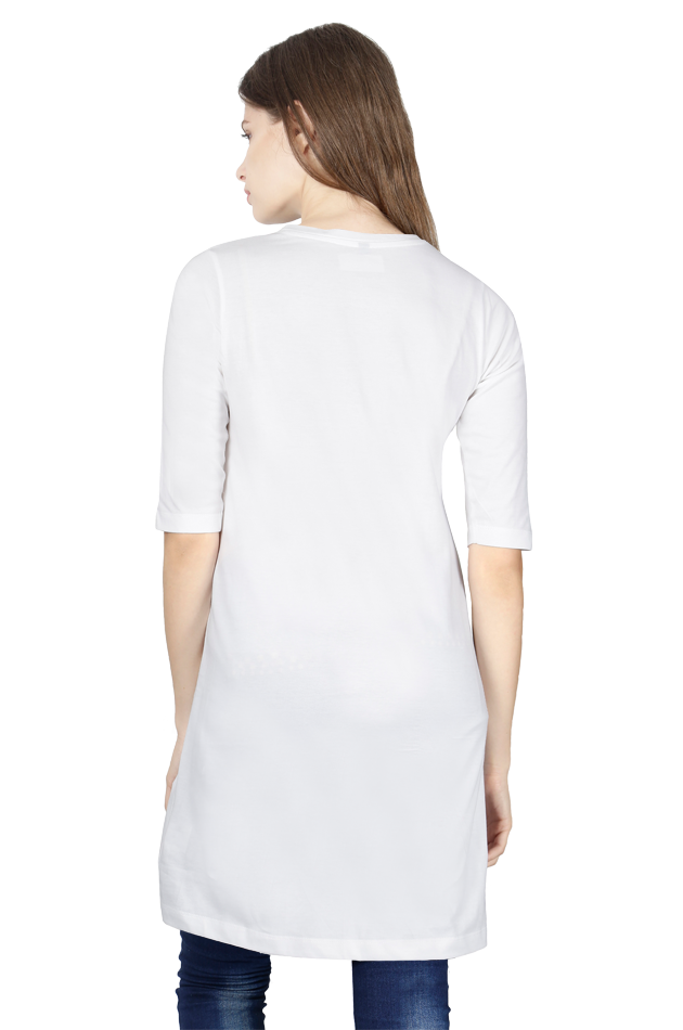 Comfort Fit Maternity T-Shirt Dress "I Am Blessed"