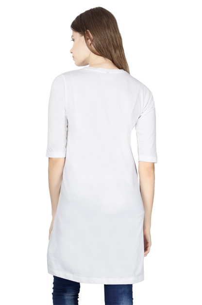 Comfort Fit Maternity T-Shirt Dress "I Am Blessed"