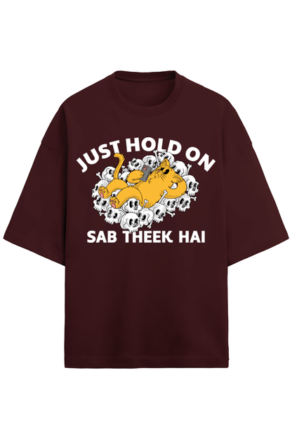 Desi Vibe Sub Theek Hai Half Sleeve T-Shirt | Graphic T-shirt