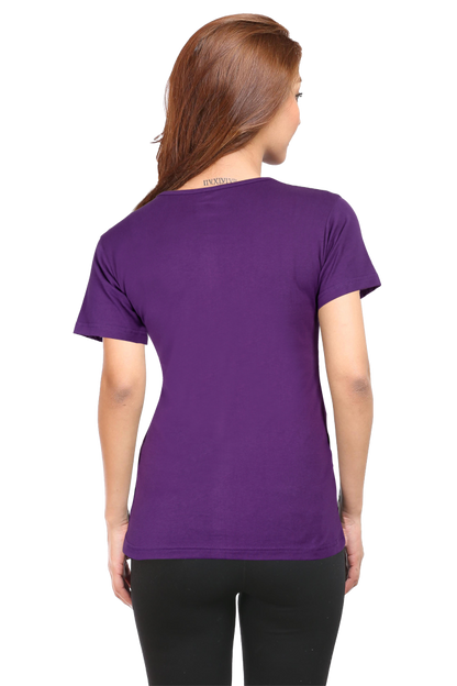 Women’s Half-Sleeve Fitness T-Shirt – Let’s Do Some Yoga