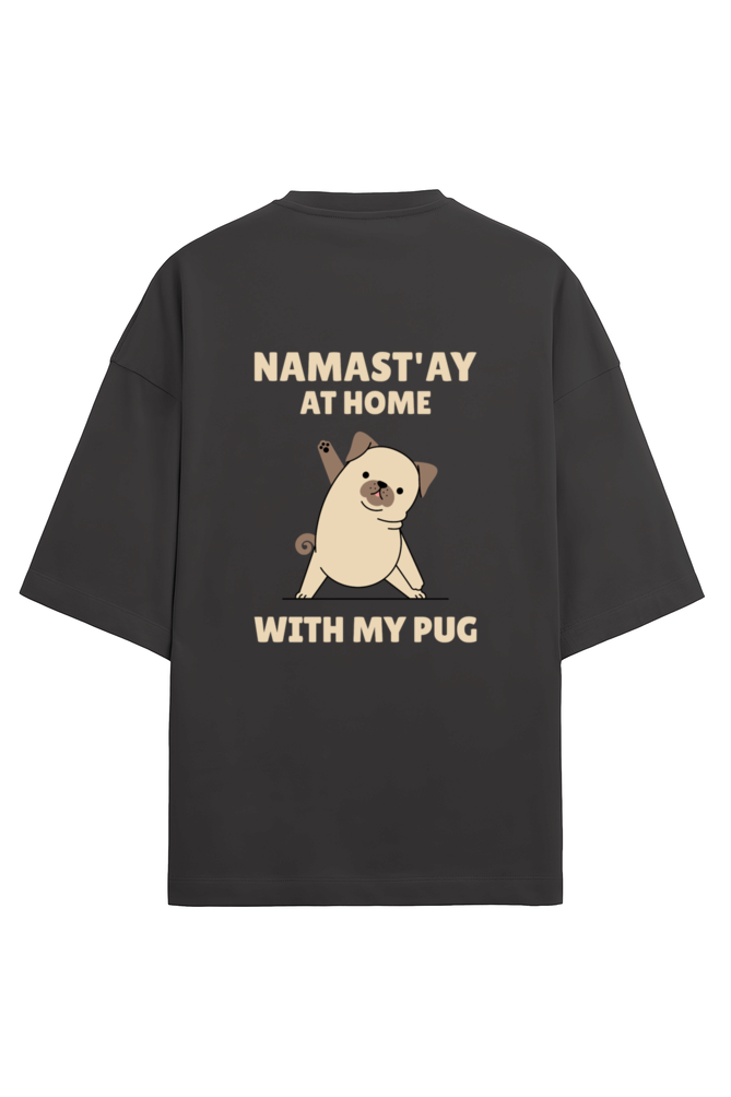 Unisex Dog-Themed Terry Oversized T-Shirt