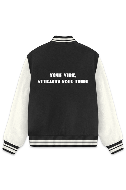 Unisex Varsity Jacket - Back Quote Design