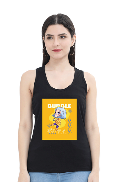 Anime Girl Sleeveless Women Tanktop