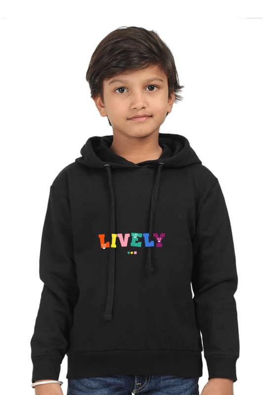 Kids Full Sleeve ‘Lively’ Hoodie - Unisex & Cute