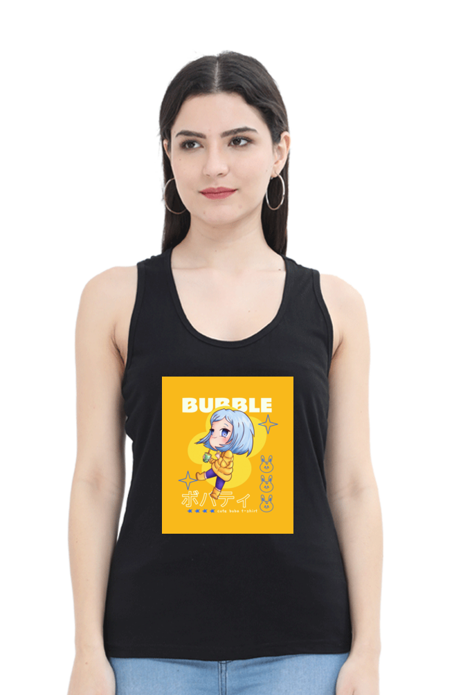 Anime Girl Sleeveless Women Tanktop