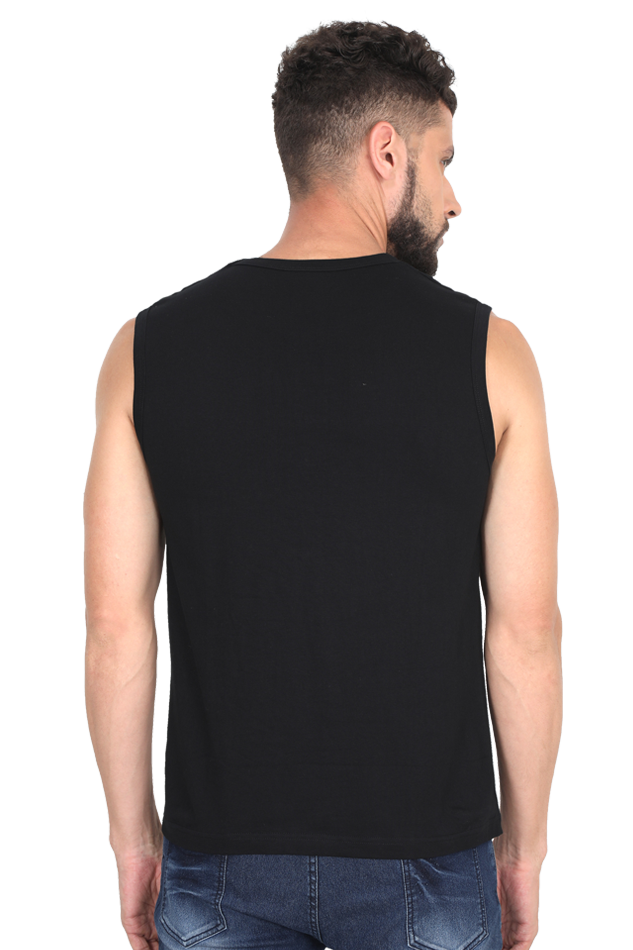 Men’s Sleeveless T-Shirt - Fitness Motivation Design