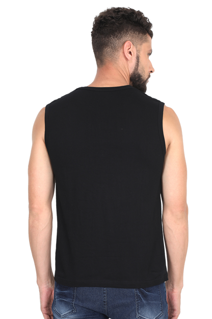 Men’s Sleeveless T-Shirt - Fitness Motivation Design