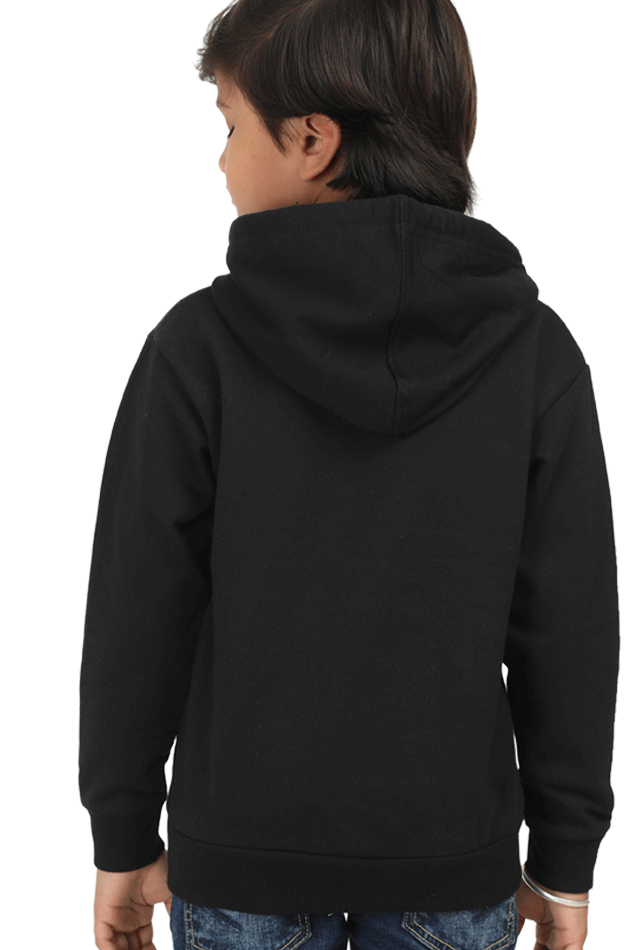 Boy’s Full Sleeve Racing Car Hooded Sweatshirt