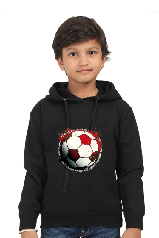 Kids Unisex Full Sleeve Football Hoodie