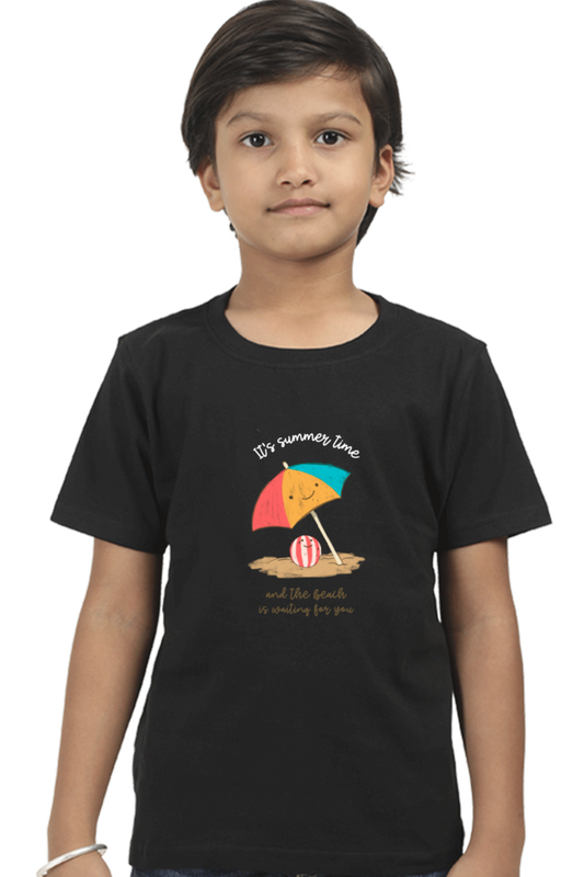 Boy’s Half Sleeve Summer Theme T-Shirt