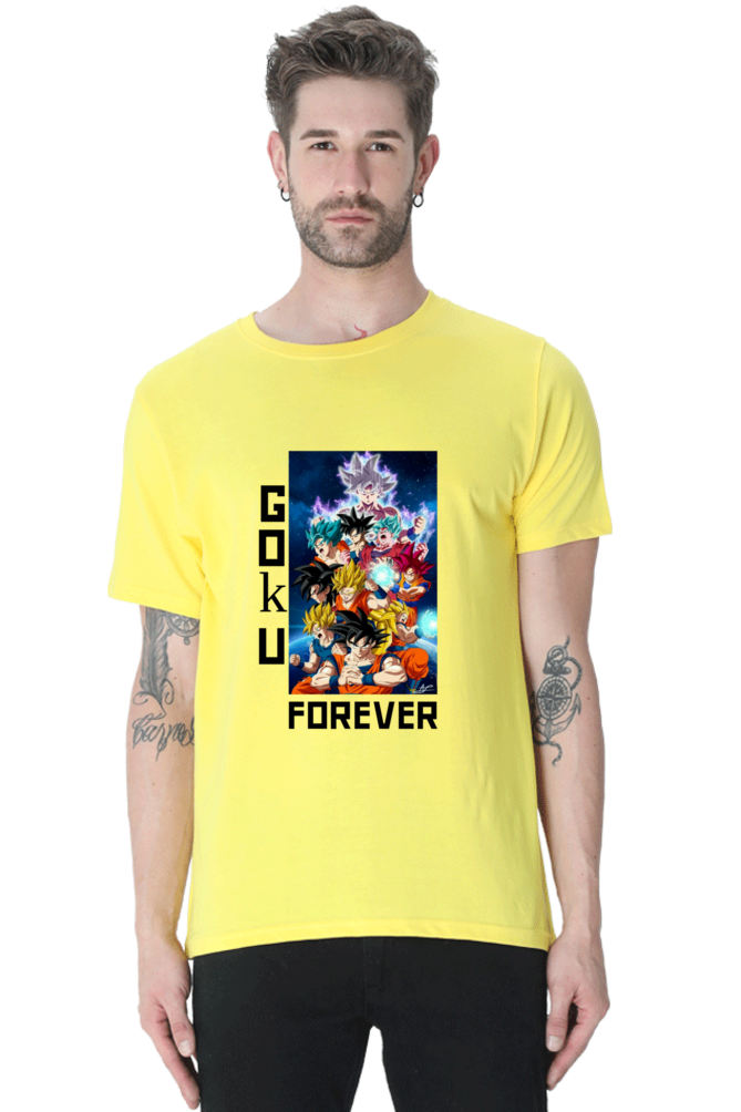 Goku forever tshirt round neck