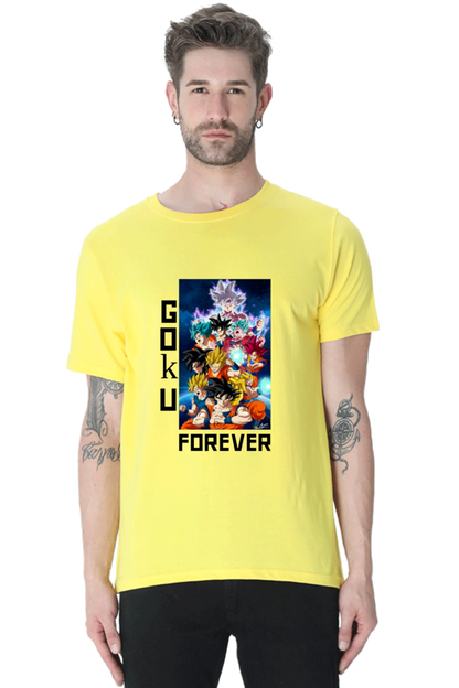 Goku forever tshirt round neck