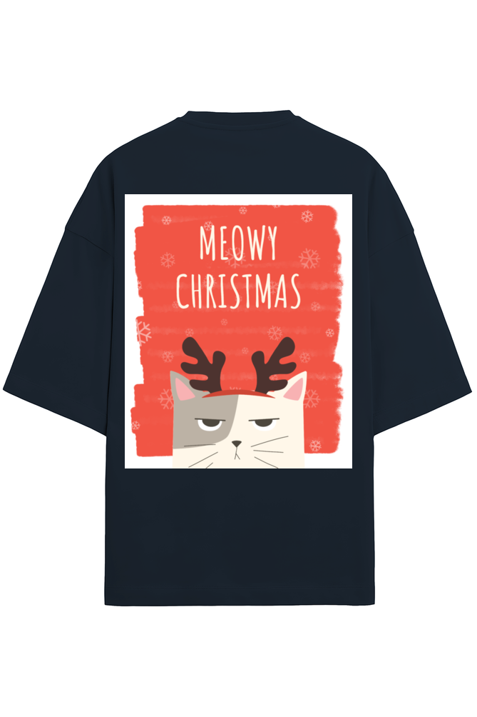 Unisex Half-Sleeve Terry T-Shirt – Meowy Christmas