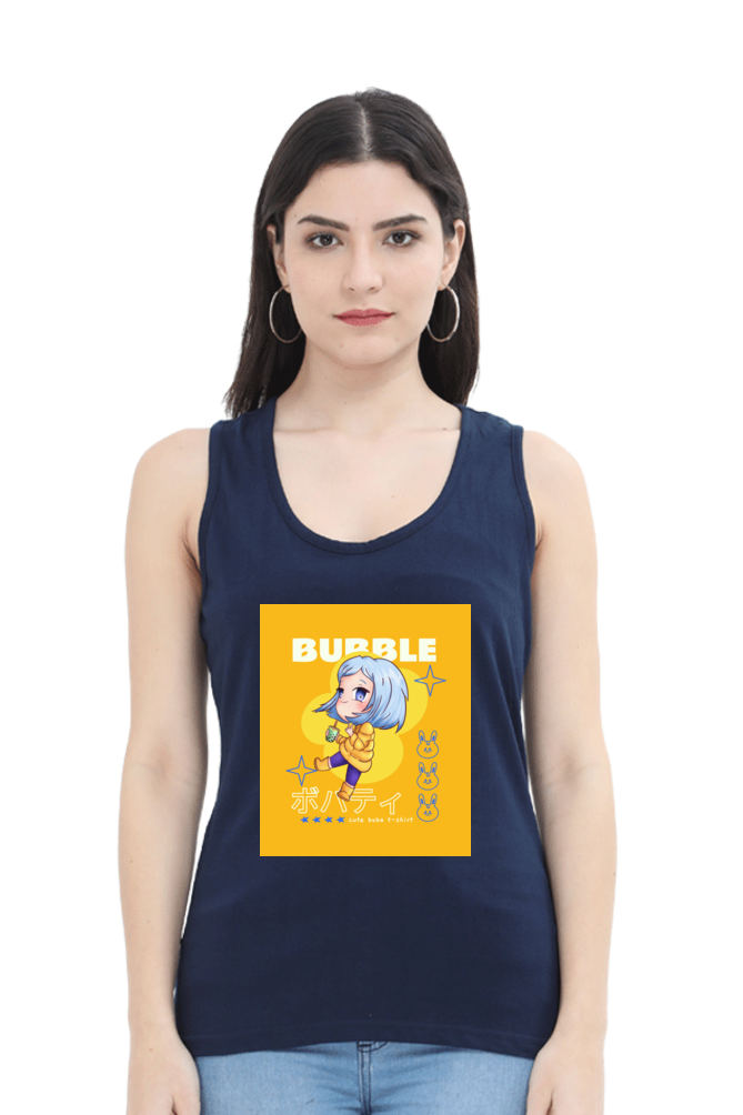 Anime Girl Sleeveless Women Tanktop