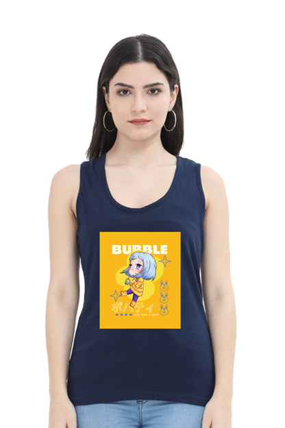 Anime Girl Sleeveless Women Tanktop