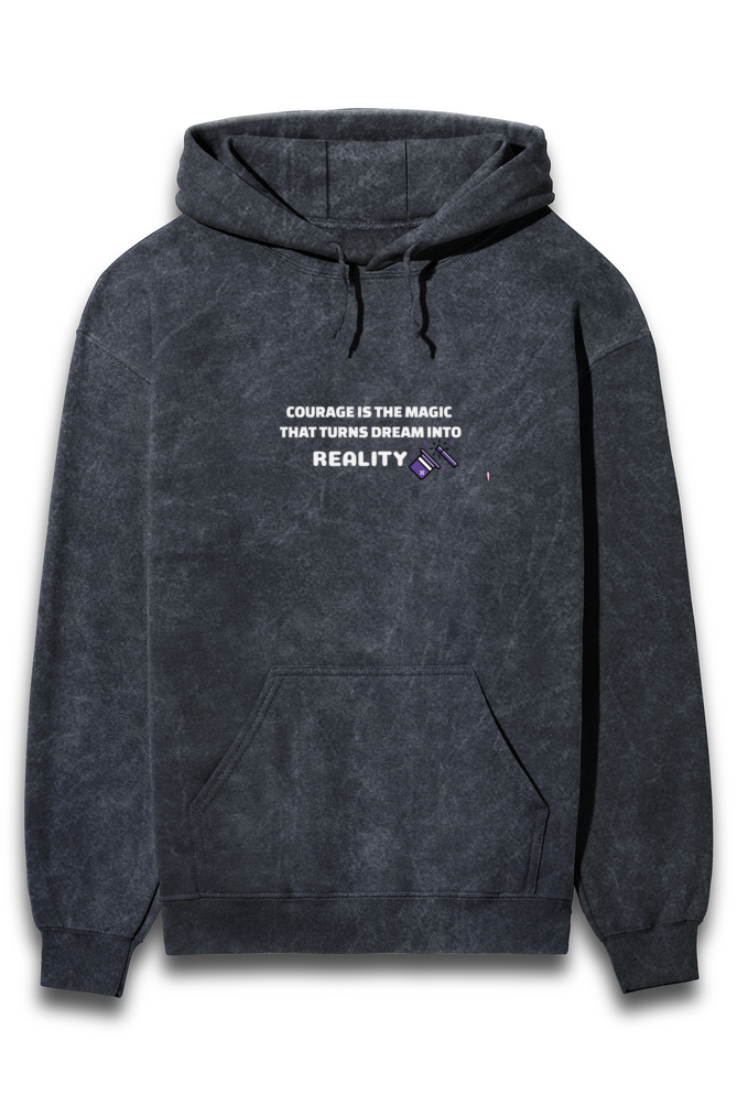 Unisex Full-Sleeve Hoodie – Courage Is the Magic