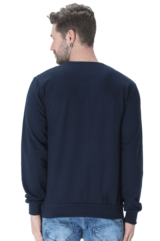 Men’s Full-Sleeve Sweatshirt - Take a Ride & Catch a Buzz