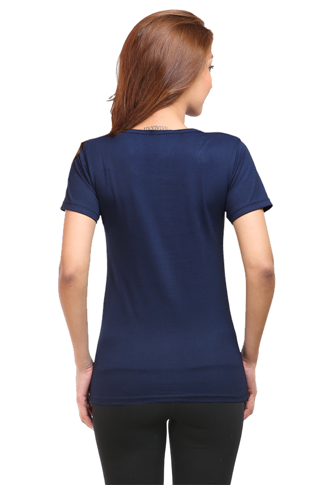 Women’s Half-Sleeve Fitness T-Shirt – Let’s Do Some Yoga