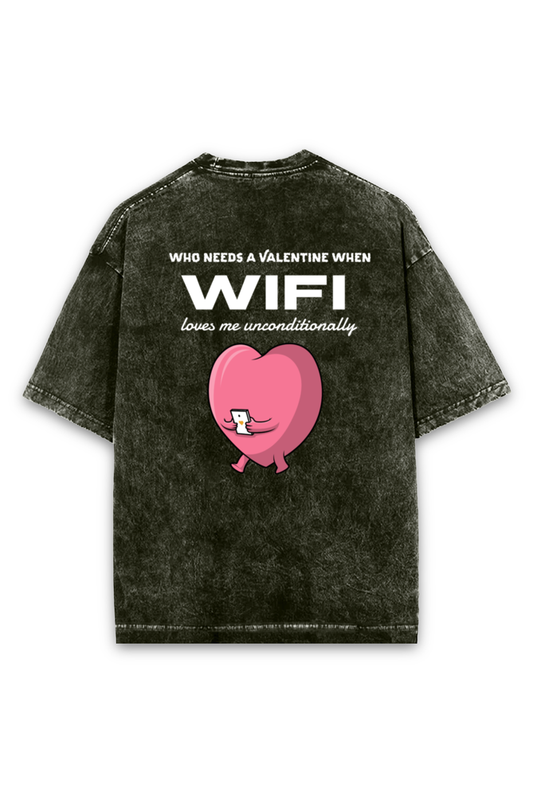 Unisex Valentine’s Day T-Shirt – WiFi Love Forever