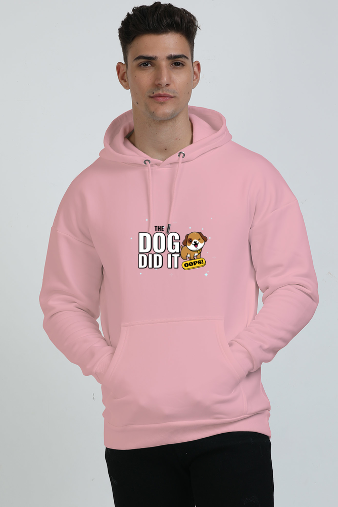 Unisex Full Sleeve Oversized Hoodie - The Dog Did It