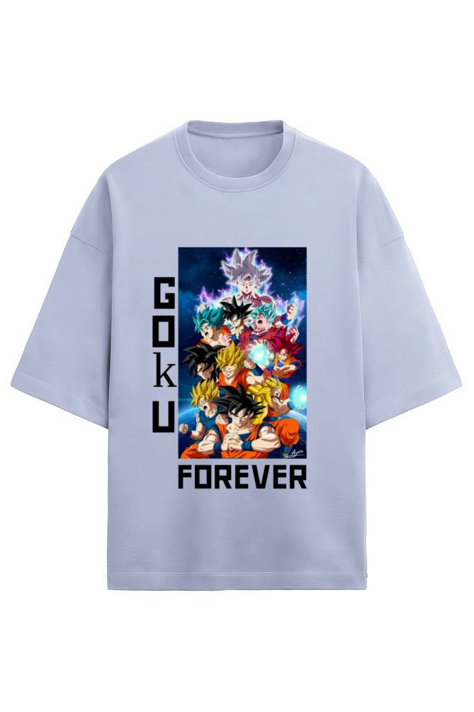 Goku Forever Unisex Anime Terry T-Shirt