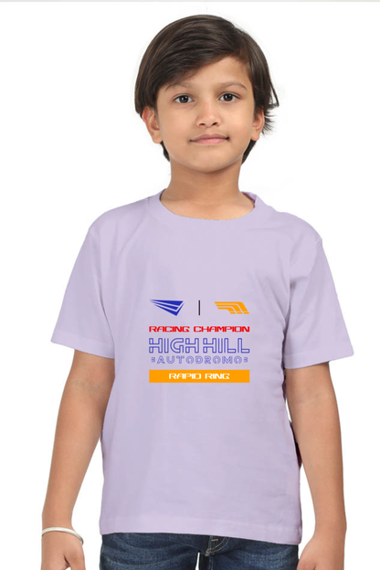 Boy's Half Sleeve T-Shirt - Racing Champion