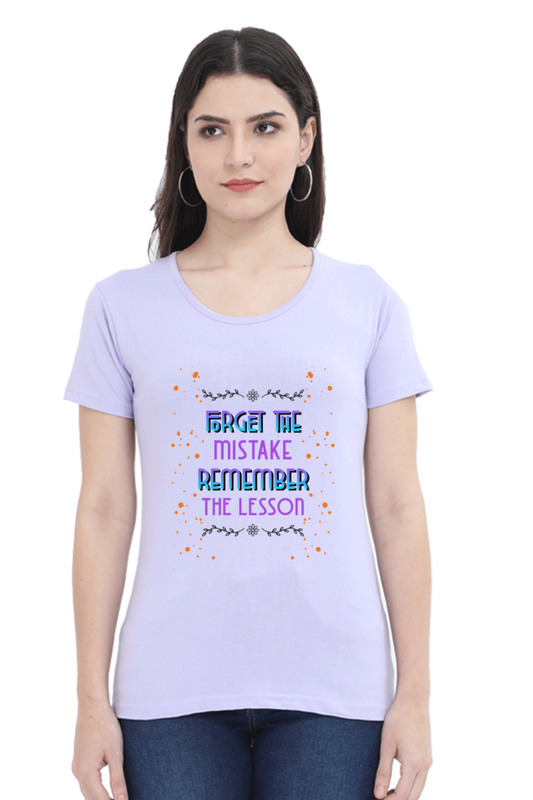 Women’s Half-Sleeve T-Shirt - Motivational Quote