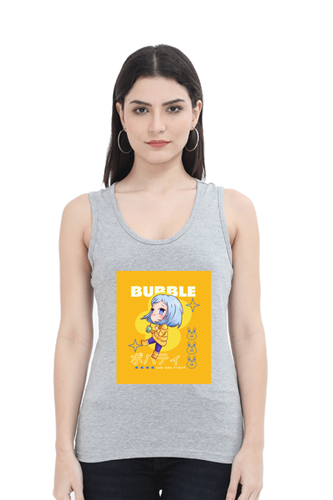 Anime Girl Sleeveless Women Tanktop