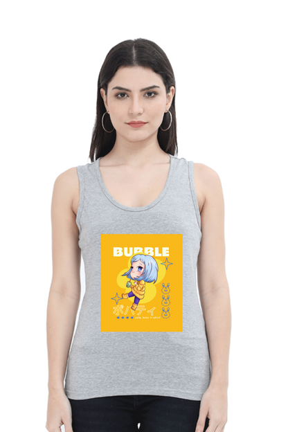 Anime Girl Sleeveless Women Tanktop