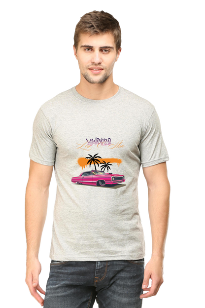 Men’s Half Sleeve T-Shirt - Graphic Car Design