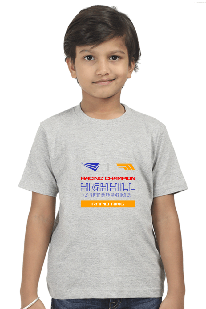 Boy's Half Sleeve T-Shirt - Racing Champion