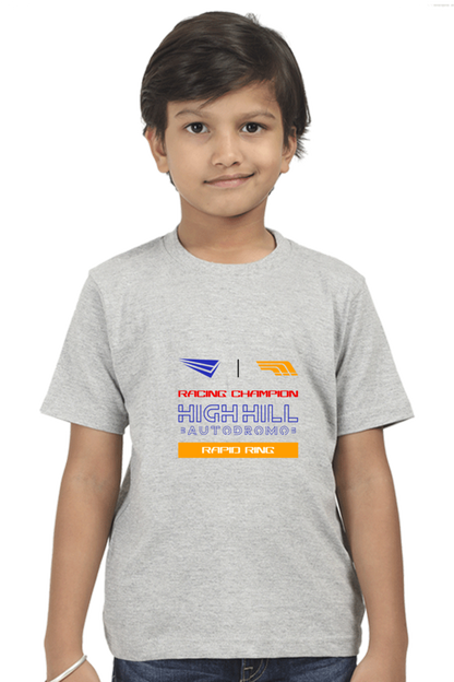 Boy's Half Sleeve T-Shirt - Racing Champion