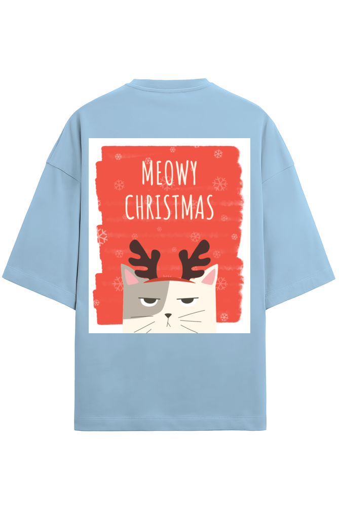 Unisex Half-Sleeve Terry T-Shirt – Meowy Christmas