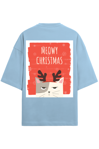 Unisex Half-Sleeve Terry T-Shirt – Meowy Christmas