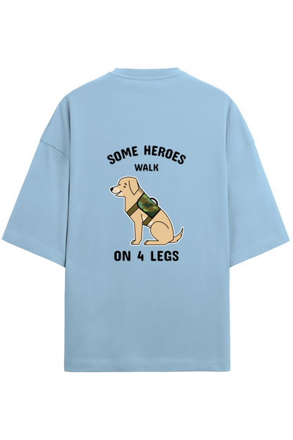 Unisex Half-Sleeve Terry T-Shirt for Dog Lovers