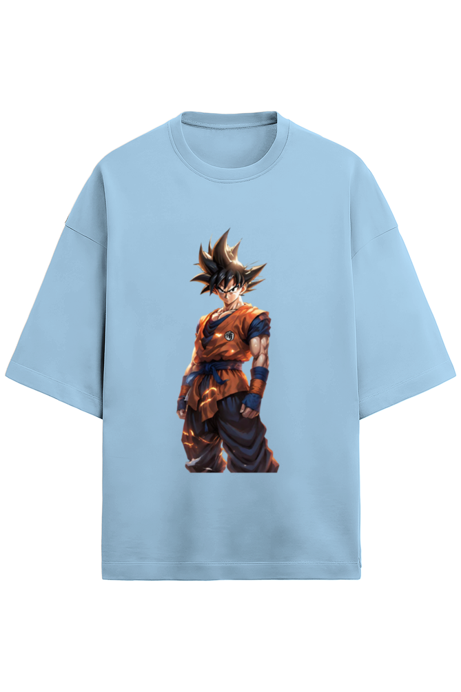 Goku Graphic Unisex Half-Sleeve T-Shirt – Anime Streetwear