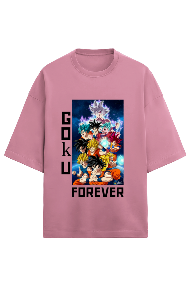 Goku Forever Unisex Anime Terry T-Shirt